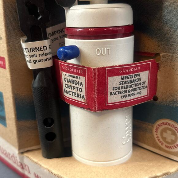 SweetWater Guardian Microfilter Water Purifier Hiking Camping Backpacking NOS - Picture 5 of 15